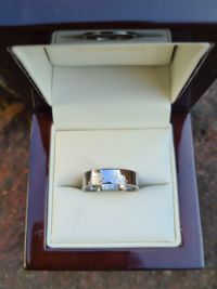 anett stainless steel wedding rings