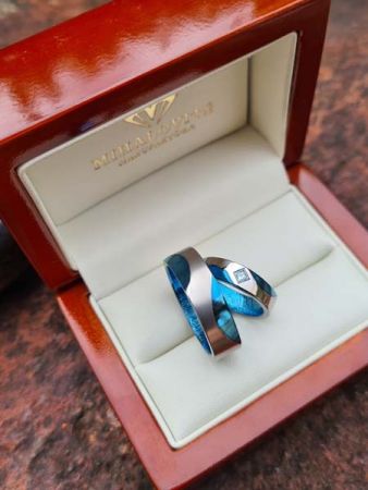 emese mark titanium wedding rings