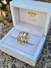 emese mihaly gold wedding rings