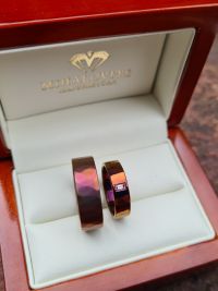 timea gergely titanium wedding ring