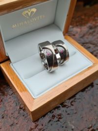 vanda and norbi damascus wedding ring