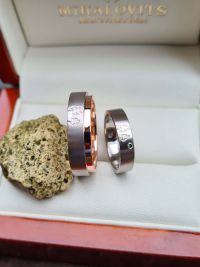 agnes daniel titanium wedding ring