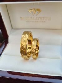 agnes peter stainless steel wedding rings