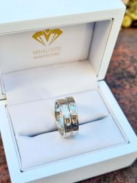 andrea miklos whitegold weddingrings