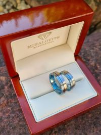 anita karoly titanium wedding ring