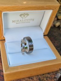 evelin tomiszlav damascus wedding ring