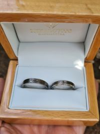 kriszina marton damascus wedding ring