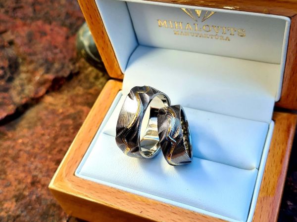 niki norbi damascus weddingrings