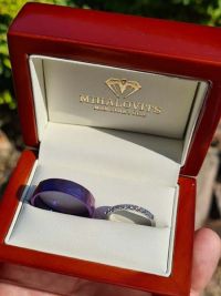nikolett andras titanium weddingring