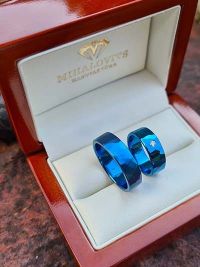 petra endre titanium wedding rings