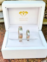 sara jozsef whitegold wedding ring