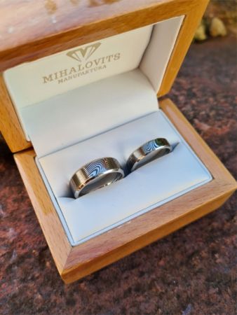 zsofi marton damascus wedding ring