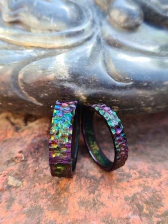 zsuzsanna adam stainless steel weddingring
