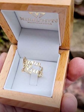 diana blanka gold ring