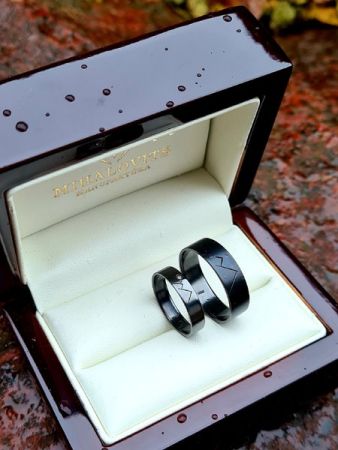 zsofi szabolcs stainless steel weddingrings