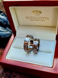 anna mate titanium wedding rings
