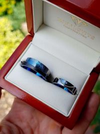 barbara andras titanium weddingrings