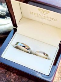 csenge antal stainless steel weddingrings