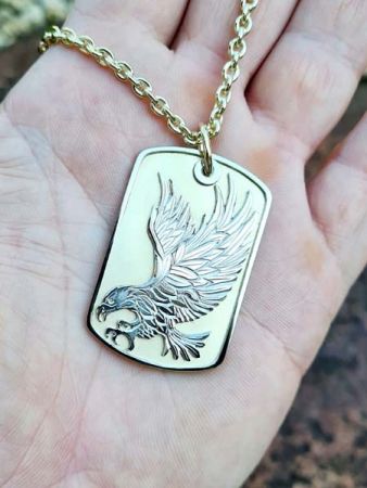 dixis gold pendant
