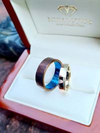 katalin gergely titanium weddingrings