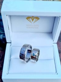 kitti laszlo whitegold wedding rings