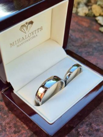 marcsibalint stainless steel weddingrings