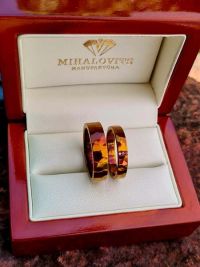 vanda balint titanium wedding rings