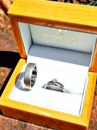 vivien fabian damascus wedding rings