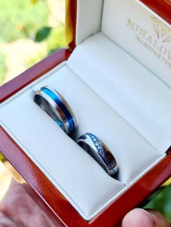 zita daniel titanium weddingrings