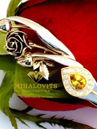 Melltu saga zafirral gyemantokkal 