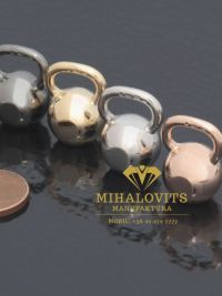 kettlebell ekszer 6 gr arany ezust rez 