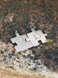 ezust egyedi puzzl medal
