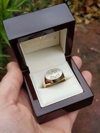 batman gold ring