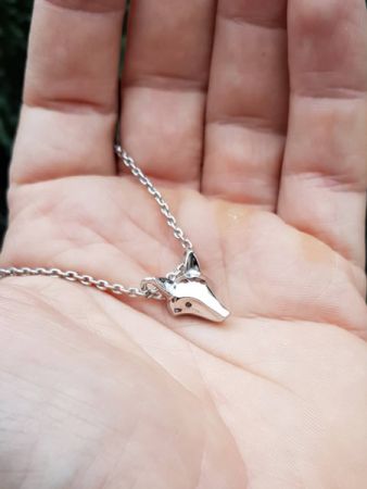 foxhead gold pendant