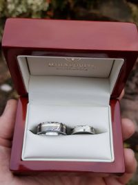 nelli and gabors damascus wedding rings