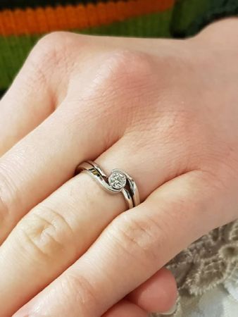 platinum engagement ring