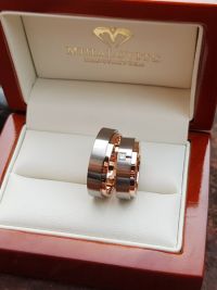 agnes and gabor titanium wedding ring