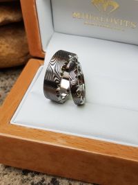 edit and gabor damascus wedding ring