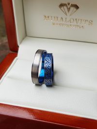 hajni and bence titanium wedding rings  