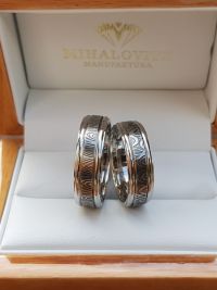 szilvia and janos damascus wedding ring